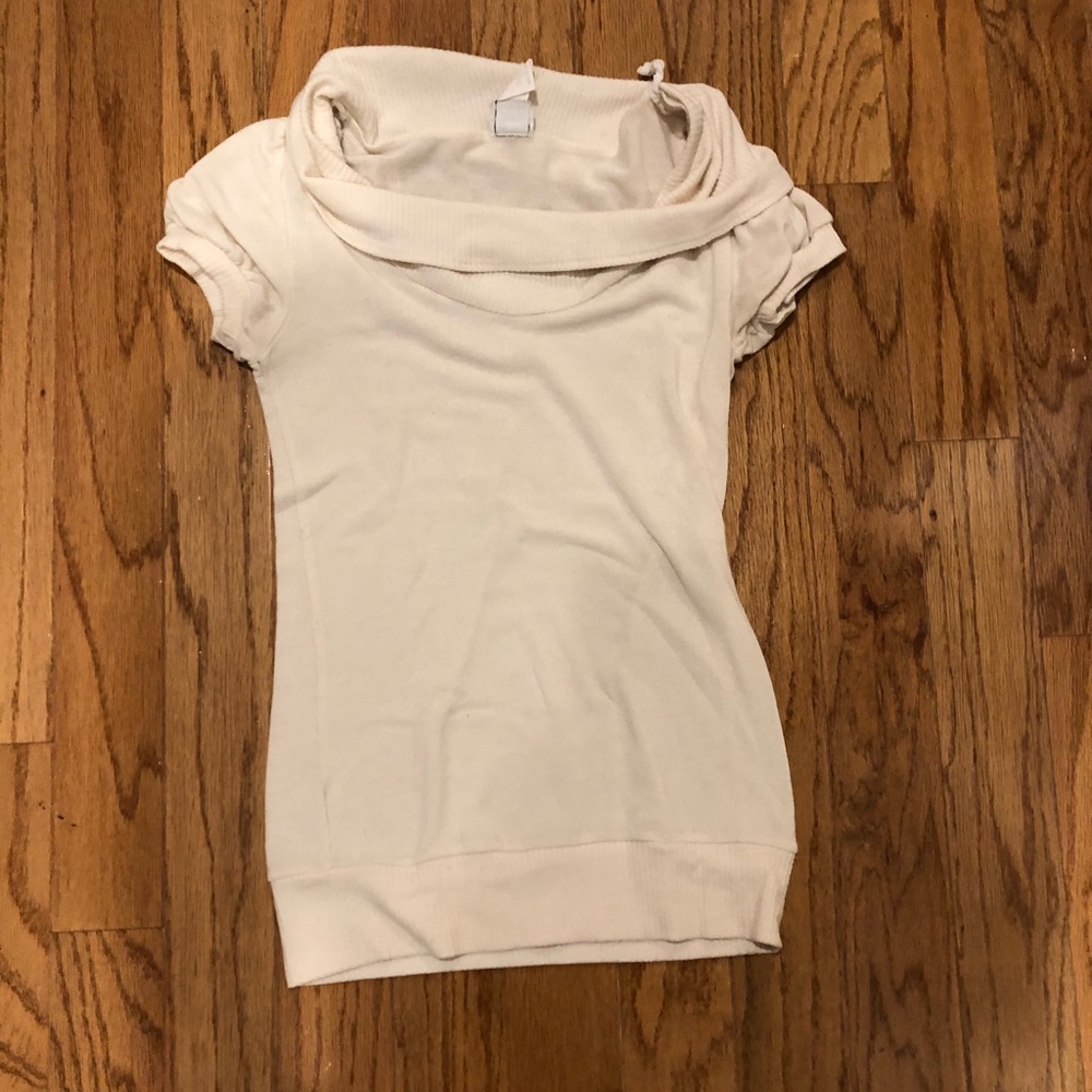 Beige Sweater Tee